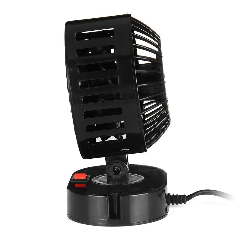 12V 30W Mini Portable Car Fan Cooling Air Fan Silent Cooler Fan