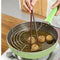 Stainless Steel Oil Drain Rack Kitchen Steamer Dish Fried Frying Rack