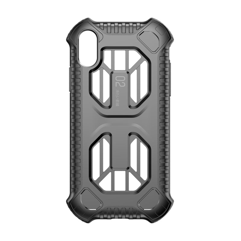 Baseus Armor Protective Case For iPhone XS Shockproof Heat Dissipation Back Cover