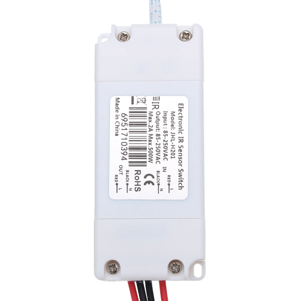 AC 85-250 2A Touchless IR Infrared Body Motion Sensor On/Off Light Switch For Kitchen Cabinet