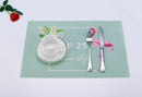 Placemat Table Mat Disc Pads Bowl Pad Coasters Waterproof Table Cloth  Pad Slip-Resistant Pad