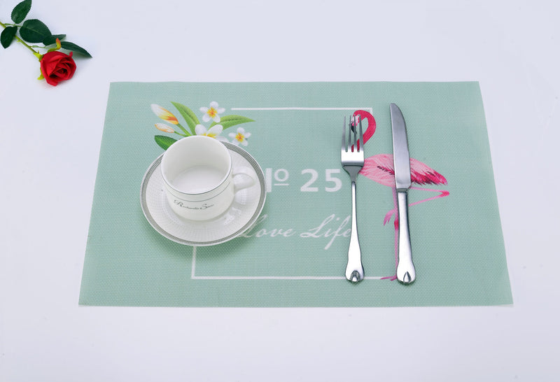 Placemat Table Mat Disc Pads Bowl Pad Coasters Waterproof Table Cloth  Pad Slip-Resistant Pad