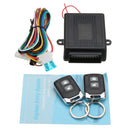 Universal Car Central Door Lock Locking Keyless Entry System w/2 Remote Control