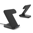 Bakeey 10W 7.5W 2 IN 1 Wireless Charger Quick Charging Dock Phone Holder For iPhone 11 XS MAX iWatch 3 4 S10 Note 10 5G+