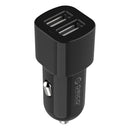 ORICO 17W Dual USB Port LED Indicator Fast Charging USB Car Charger For iPhone XS X Max 11 Pro Huawei P30 Pro Mate 30 Xiaomi Mi9 9Pro S10+ Note10