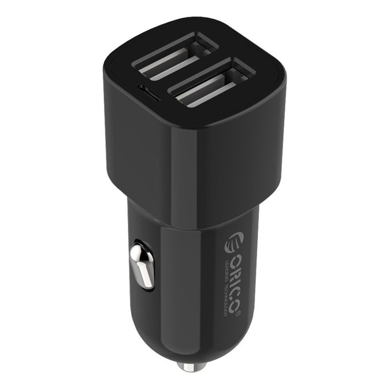 ORICO 17W Dual USB Port LED Indicator Fast Charging USB Car Charger For iPhone XS X Max 11 Pro Huawei P30 Pro Mate 30 Xiaomi Mi9 9Pro S10+ Note10