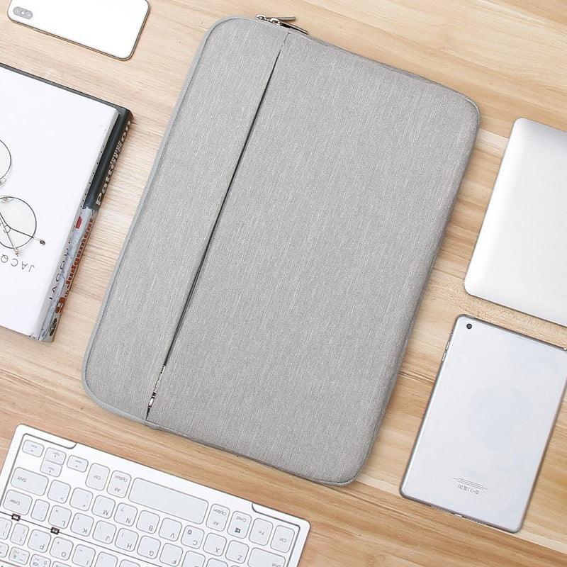 Nylon Sleeve Bag Laptop Bag Tablet Bag Digital Product Organizer For 13.3 Inch 15.6 Inch Laptop Notebook Tablet PC iPad Pro 12.9 Inch Macbook Pro 15.6 Inch
