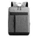 15.6 inch Laptop Bag with USB Charging Port High Capacity Multifunction Backpack School-Bag Travel-Bag Oxford