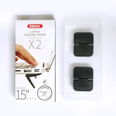 REMAX W02 Portable Mini Folding Table Stand for Notebook Laptop with Mouse Holder