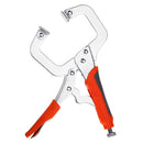Multi-function Steel 5/6/11/18 Inch Locking C-Clamp Face Clamp Woodworking Vise Grip C Locking Plier