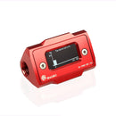OLED Digital Display Water Temperature Meter Water Cooler System Double G1/4'' Thermometer Temperature Sensor Fitting