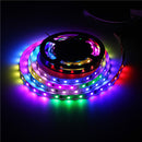 5M 45W 150SMD WS2812B LED RGB Colorful Strip Light Waterproof IP65 White/Black PCB DC5V