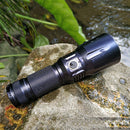 Roxane X6 XPL HI 1850LM 650m Type-C Rechargeable LED Flashlight IPX7 Waterproof USB Charging 26650 Powerful Searchlight