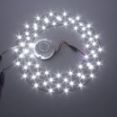 33W 5730 SMD LED Double Panel Circles Annular Ceiling Light Fixtures Board Lamp