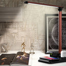 LyRay 4 in 1 Folding Desk Lamp with Fast Wireless Charger Touch Dimming for Cellphone