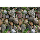 3D Stereo Simulation Dining Room Wall Sticker Self-adhesive Wallpaper for Living Room Apartment