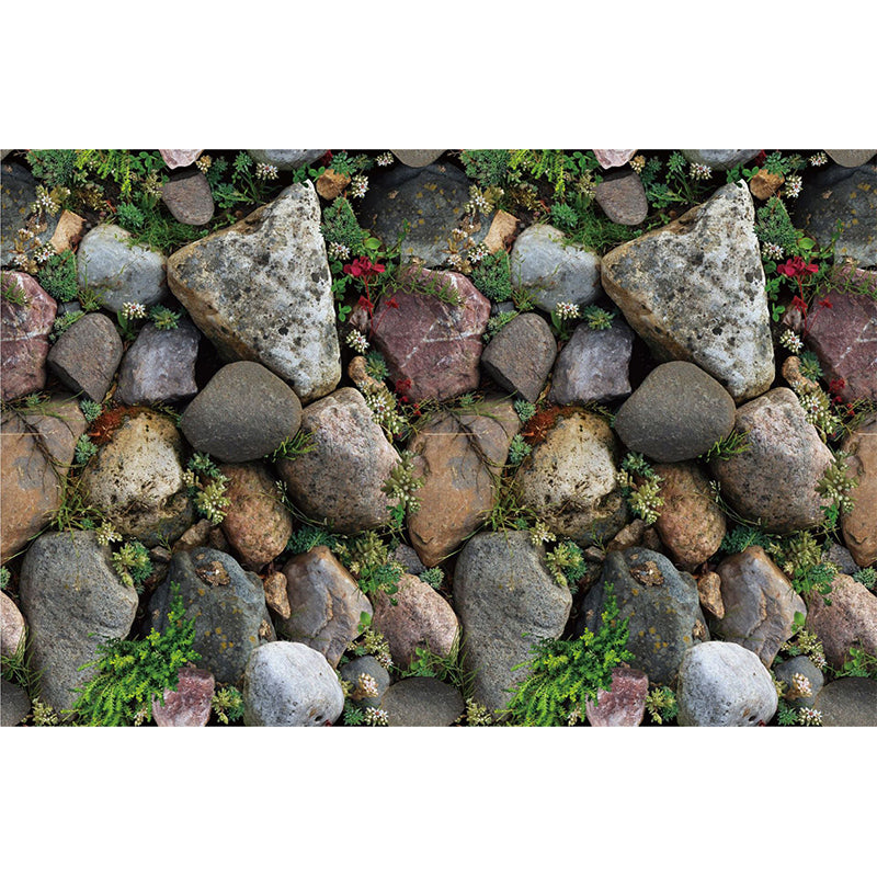 3D Stereo Simulation Dining Room Wall Sticker Self-adhesive Wallpaper for Living Room Apartment