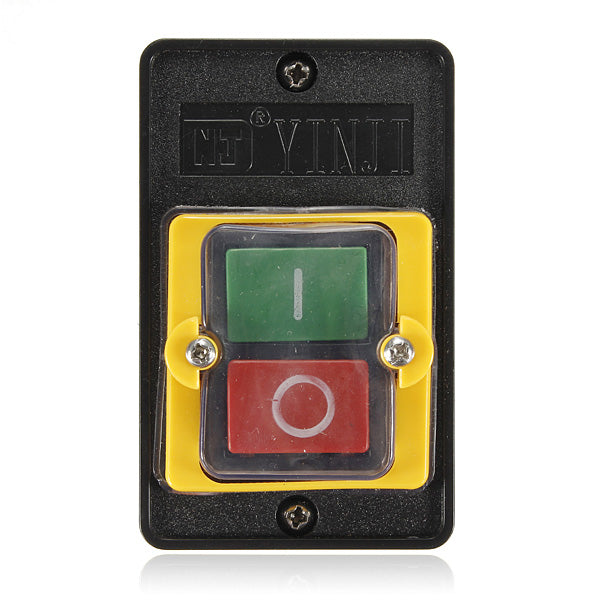 AC 380V 10A ON/OFF Waterproof Push Button Switch KAO-5/BSP210F-1B Push Button