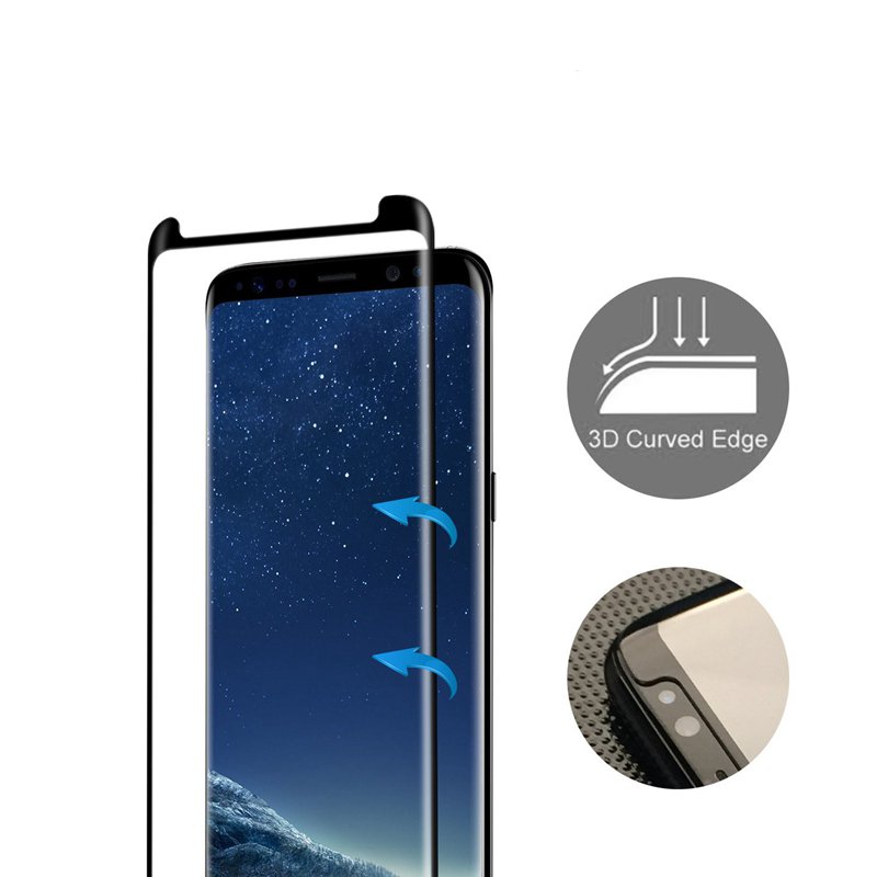 Bakeey 3D Curved Edge Case Friendly Tempered Glass Screen Protector Film For Samsung Galaxy S8