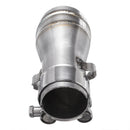 51mm To 35mm Motorcycle Stainless Exhaust Muffler Pipe Adapter Connector Polished 2''