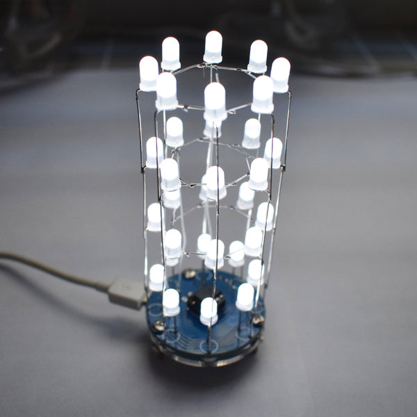 Geekcreit DIY Mini Star Flashing LED Cylinder Kit With 23 Flashing Mode