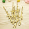 1 Piece Creative Golden Toy Gel Pen Plastic Writing Pen for Boys Toys Pen School Supply Korean Stationery Office School Supplies