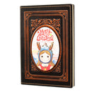 European Retro 3D Embossed PU Notebook Santa Claus King Alexander Little Girl Pattern A5 Notepad