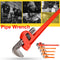 25-35CM Heavy Pipe Wrench Round Tongs Clamp Mounting Clamp Pipe Wrench Hardware Tools Pipe Tongs