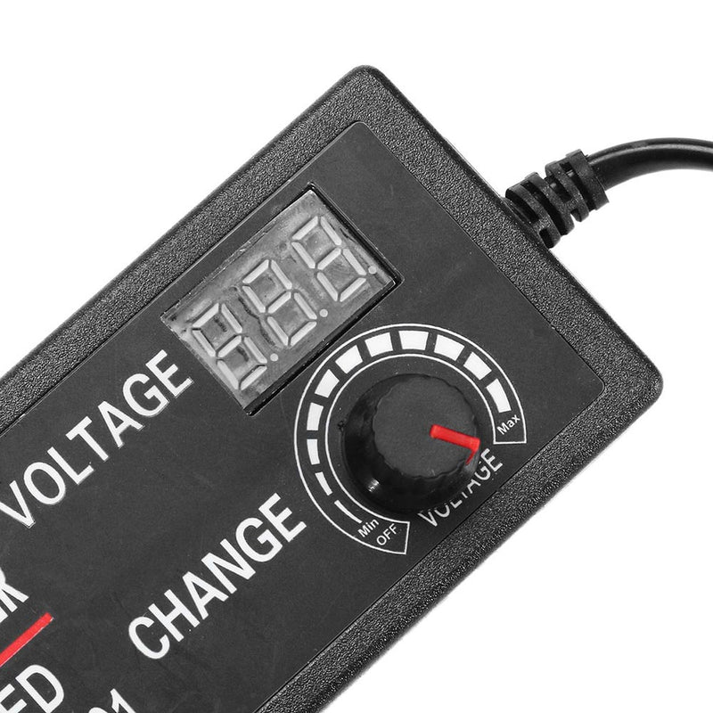 Excellway 4-24V 1.5A 36W AC/DC Power Adapter Switching Power Supply Regulatedr Adapter Display