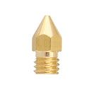 5PCS 1.75mm/1.0mm Copper MK8 Thread Extruder Nozzle For 3D Printer