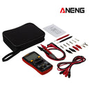 ANENG M10 6000 Counts Digital Multimeter AC/DC Ammeter Voltmeter Ohm Meter Tester Capacitor Buzzer Multimetro Test with Lead Set