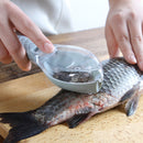 Fish Scales Removing Tool with Cover Kitchen Scale Scraper Manual  Fish Scale Tool