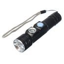 Elfeland XP-E 5Modes USB Rechargeable Mini LED Flashlight With Red Light