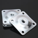 4Pcs Level Leg Mounting Plates Square Furniture Attachment Fixing Plates Brackets