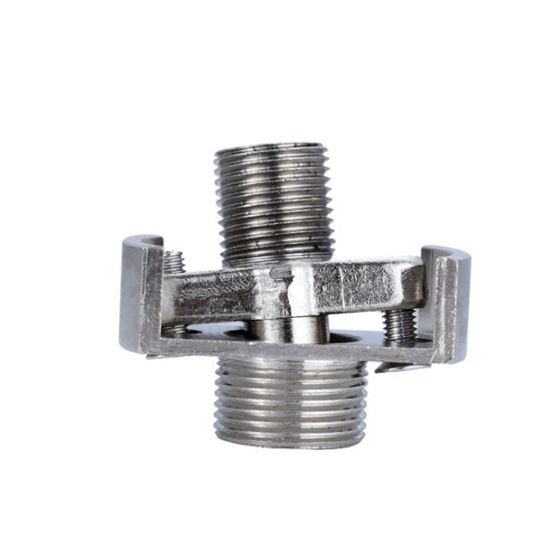 Copper Bathtub Triple Extended Foot Bathroom Faucet Fitting Replacement Accessories