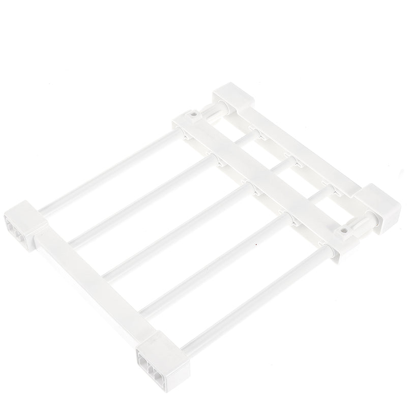 Adjustable Closet Organizer Divider Wall Mounted Kitchen Storage Rack Space Shelf Dividers