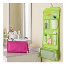 Portable Wash Cosmetic Bag Compact Makeup Storage Bag Case Bathroom Mesh Organizer