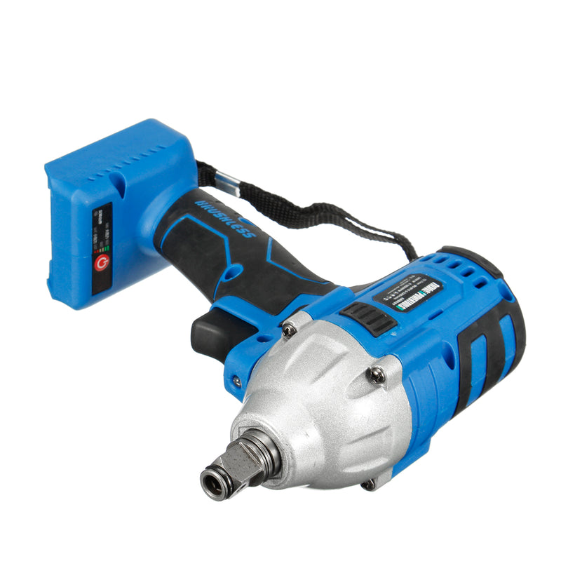 20V 350N.m Cordless Impact Wrench Driver Brushless 1/4'' Li-ion LED Light Body