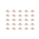 25pcs 3W Full Spectrum LED Grow Chip Light Beads with Aluminum PCB Star for Indoor Plant DC3.2-3.4V