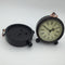 VST Silent Character Bedside Table Alarm Clock Wrought Iron Small Desk Clock