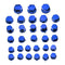30pcs Screw Cap Vehicle Nut Universal Motocross Motorbike Modification Parts Accessories