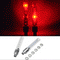 XANES WL03 2PCS 5 LED 7 Modes 6 Batteries Bicycle Colorful Wheel Light Nozzle Spoke Light