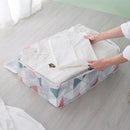 Home Portable Waterproof Folding Clothes Quilts Sheet Organizer Tidy Closet Storage Bag