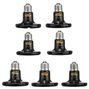 Diameter 80MM Black Infrared Ceramic Emitter Heat Light Lamp Bulb For Reptile Pets Brooder AC110V