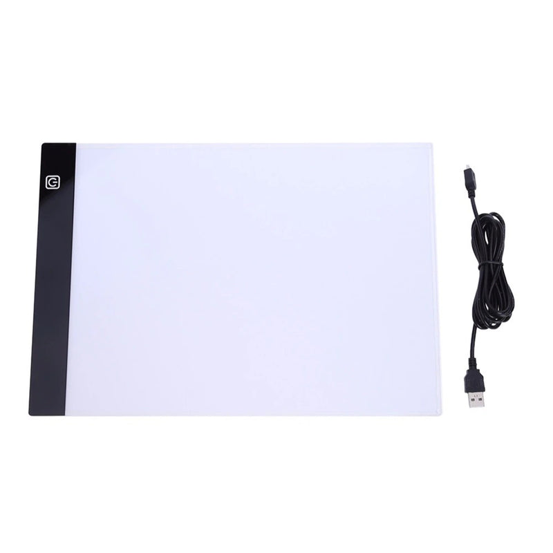 A4 LED Light Pad Dimmable Brightness for Diamond Paintings Tool USB Powered