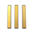 Drillpro 3Pcs 240 600 1000 Grit Sharpen Stone Titanium Coated Diamond Sharpener Whetstone