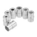 Drillpro 16pcs Drill Guide Hole Vertical Pocket Jig 5/6/7/8/9/10/12mm 90 Degree Drill Hole Punch Locator Kit Woodworking Tools