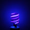 UV Ultraviolet Spiral Low Energy Saving CFL Light Bulb E27 Screw Black Light Bulb