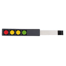 5Pcs 4 Key Press Film Switch Module Single Chip Microcomputer Extended Keyboard Electronic Switch Module