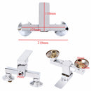 Bathroom Shower Valve Hot Cold Mixer Tap Faucet Copper Wall Mounted